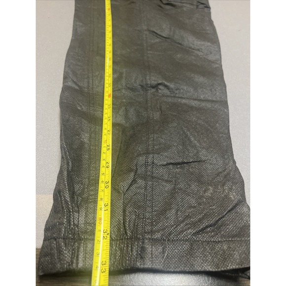 FROGG TOGGS RAIN GEAR XL BLACK CARGO PANTS WOMENS GOLF BEACH WALK - Picture 4 of 5